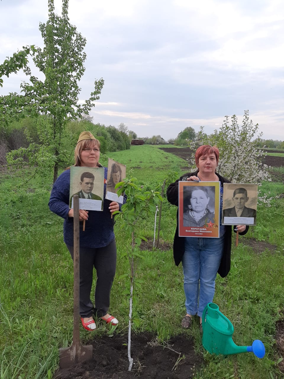 Посади дерево, в честь односельчан, не вернувшихся с войны. Посади дерево, в честь односельчан, не вернувшихся с войны.